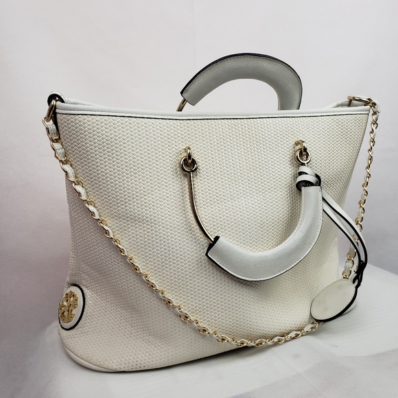 Christian Lacroix Tote White Faux Leather.Pe..ctop - Picture 2 of 11